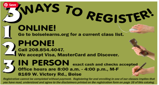 Three Ways to Register Graphic